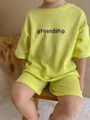 Waffle Baskılı İkili Takım - 1