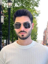 JS8569 C11 60 Black Güneş Gözlüğü thumbnail 2