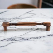 Mobilya Kulp Mutfak Dolabı Çekmece Dolap Kulpları Kapak Kulpu Kulbu Antik Bakır 128 mm Metal thumbnail 4