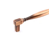 Mobilya Kulp Mutfak Dolabı Çekmece Dolap Kulpları Kapak Kulpu Kulbu Antik Bakır 128 mm Metal thumbnail 5