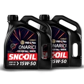 Icon Group - SNC-OIL 150.000 Km + Bakım Pro-S Plus Onarıcı 15W-50 Motor Yağı (4+4) - 1