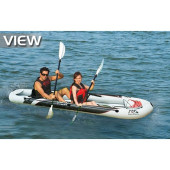 Aqua Marina Unisex Kayak View Çift Kişilik Çok Renkli Standart SU BOT - 3