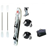 Aqua Marina Unisex Kayak View Çift Kişilik Çok Renkli Standart SU BOT - 4