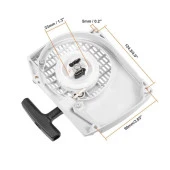STİHL MS440 / MS460 / MS044 / MS046 MOTORLU TESTERE STARTER KAPAĞI KOMPLE thumbnail 2