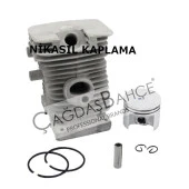 STİHL MS170 MOTORLU TESTERE NİKASİL SİLİNDİR PİSTON SETİ 37 mm thumbnail 3