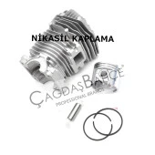 STİHL MS250 MOTORLU TESTERE NİKASİL SİLİNDİR PİSTON SETİ 42.5 mm thumbnail 4