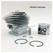 STİHL MS461 MOTORLU TESTERE NİKASİL SİLİNDİR PİSTON SETİ 52 mm thumbnail 4