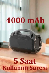 Qpen HA3 Mikrofonlu Bluetooth Kablosuz Hoparlör thumbnail 3