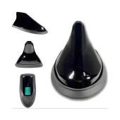 Chery Niche Uyumlu Köpek Balığı Balık Sırtı Shark Anten Siyah - 1