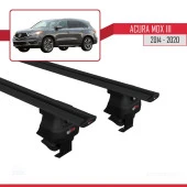Acura MDX III (YD3) 2014-2020 Arası ile uyumlu ACE-4 Ara Atkı Tavan Barı SİYAH - 4