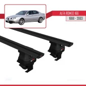 Alfa Romeo 166 1998-2003 Arası ile uyumlu ACE-4 Ara Atkı Tavan Barı SİYAH thumbnail 4