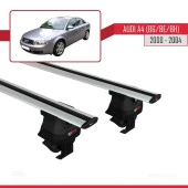 Audi A4 (B6/8E/8H) 2000-2004 Arası ile uyumlu ACE-4 Ara Atkı Tavan Barı GRİ thumbnail 4