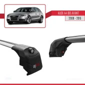 Audi A4 (B8) AVANT 2008-2015 Arası ile uyumlu ACE-2 Ara Atkı Tavan Barı GRİ thumbnail 4