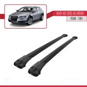 Audi A6 (C6) ALLROAD ESTATE 2006-2011 Arası ile uyumlu ACE-1 Ara Atkı Tavan Barı SİYAH thumbnail 3