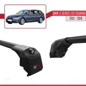 BMW 3 Serisi (F31) TOURING 2012-2019 Arası ile uyumlu ACE-2 Ara Atkı Tavan Barı SİYAH - 3