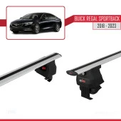 Buick Regal Sportback 2018-2023 Arası ile uyumlu ACE-4 Ara Atkı Tavan Barı GRİ thumbnail 3