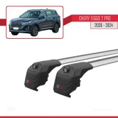 Chery Tiggo 7 PRO 2020 ve Sonrası ile uyumlu ACE-2 Ara Atkı Tavan Barı GRİ - 4