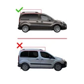Citroen Berlingo 2008-2018 Arası ile uyumlu FLY Model Ara Atkı Tavan Barı GRİ - 3