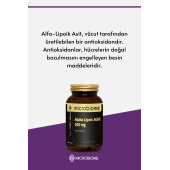 Microbiome Alpha Lipoic Acid 200 Mg 30 Tablet Alfa Lipoik Asit - 2