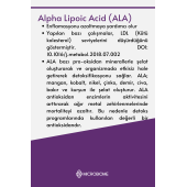 Microbiome Alpha Lipoic Acid 200 Mg 30 Tablet Alfa Lipoik Asit - 5