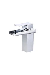 Krom Lavabo Bataryası Yeni Havza Model Yüksek Kalite Lüks Lavabo Musluğu Çift Girişli Armatür - 3