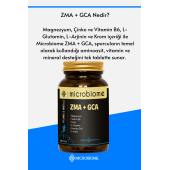 Microbiome Zma + Gca 60 Tablet (Magnezyum, Vitamin B6, Çinko, Krom, L-Arjinin Ve L-Glutamin) - 2