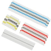 800 Parça Lehimli Makaron Seti Kablo Birleştirici Ek Muf 4+1 Çeşit Plastik Çantada - 2