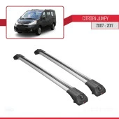 Citroen Jumpy 2007-2017 Arası ile uyumlu ACE-1 Ara Atkı Tavan Barı GRİ - 3