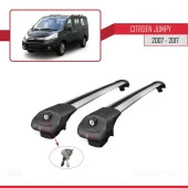 Citroen Jumpy 2007-2017 Arası ile uyumlu ACE-1 Ara Atkı Tavan Barı GRİ - 4