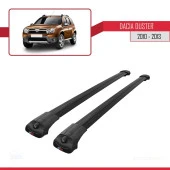 Dacia Duster 2010-2013 Arası ile uyumlu ACE-1 Ara Atkı Tavan Barı SİYAH thumbnail 3