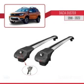 Dacia Duster 2018-2023 Arası ile uyumlu ACE-1 Ara Atkı Tavan Barı GRİ - 4
