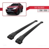 Fiat Fullback 2016-2020 Arası ile uyumlu ACE-1 Ara Atkı Tavan Barı SİYAH thumbnail 2