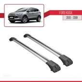 Ford Kuga 2013-2018 Arası ile uyumlu ACE-1 Ara Atkı Tavan Barı GRİ thumbnail 3