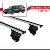 Ford Mondeo III Wagon 2007-2010 Arası ile uyumlu ACE-4 Ara Atkı Tavan Barı GRİ thumbnail 2