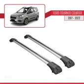 Ford Tourneo Courier 2017-2022 Arası ile uyumlu ACE-1 Ara Atkı Tavan Barı GRİ thumbnail 3