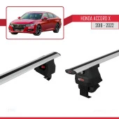 Honda Accord X Sedan 2018-2022 Arası ile uyumlu ACE-4 Ara Atkı Tavan Barı GRİ thumbnail 3