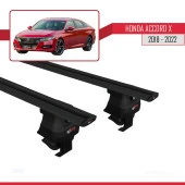 Honda Accord X Sedan 2018-2022 Arası ile uyumlu ACE-4 Ara Atkı Tavan Barı SİYAH thumbnail 4