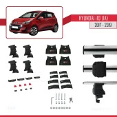 Hyundai i10 (IA) 2017-2019 Arası ile uyumlu ACE-4 Ara Atkı Tavan Barı GRİ thumbnail 4