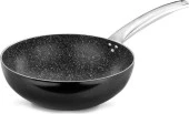 Evimsaray Zest Gusto Granit Wok Tava 24 cm - ZGWT 24 - 1