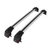 Jeep Compass 2017 ve Sonrası ile uyumlu ACE-2 Ara Atkı Tavan Barı GRİ thumbnail 1