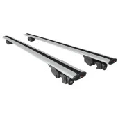 Jeep Grand Cherokee 2005-2010 Arası ile uyumlu HOOK Model Anahtar Kilitli Ara Atkı Tavan Barı GRİ - 1