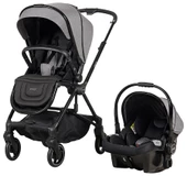 Prego Mios Premium Koldan Çift Yönlü Travel Sistem Bebek Arabası Gri - 1