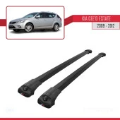 Kia Ceed SPORTSWAGON 2009-2012 Arası ile uyumlu ACE-1 Ara Atkı Tavan Barı SİYAH thumbnail 3