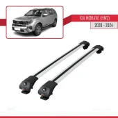 Kia Mohave (HM2) 2020 ve Sonrası ile uyumlu ACE-1 Ara Atkı Tavan Barı GRİ thumbnail 2