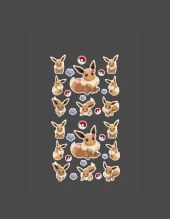 Eeve Pokemon Sticker Set *Parlak Kağıt* 2 ADET - 4