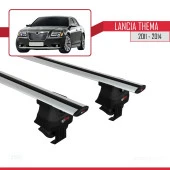 Lancia Thema 2011-2014 Arası ile uyumlu ACE-4 Ara Atkı Tavan Barı GRİ thumbnail 2