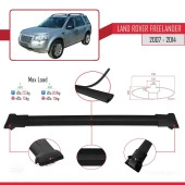 Land Rover Freelander 2007-2014 Arası ile Uyumlu FLY Model Ara Atkı Tavan Barı SİYAH 3 ADET BAR - 3