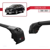 Lexus RXL (AL20) 2018-2022 Arası ile uyumlu ACE-2 Ara Atkı Tavan Barı SİYAH - 3