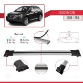Lexus RX350 - RX350-2 2008-2015 Arası ile Uyumlu FLY Model Ara Atkı Tavan Barı GRİ 3 ADET BAR thumbnail 4