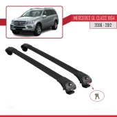 Mercedes GL Class (X164) 2006-2012 Arası ile uyumlu ACE-1 Ara Atkı Tavan Barı SİYAH thumbnail 4